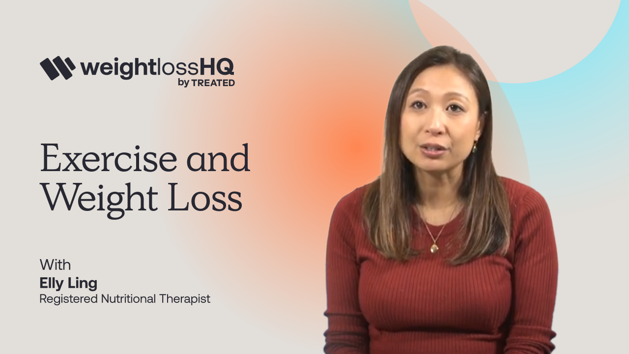 Why is exercise important for weight loss?