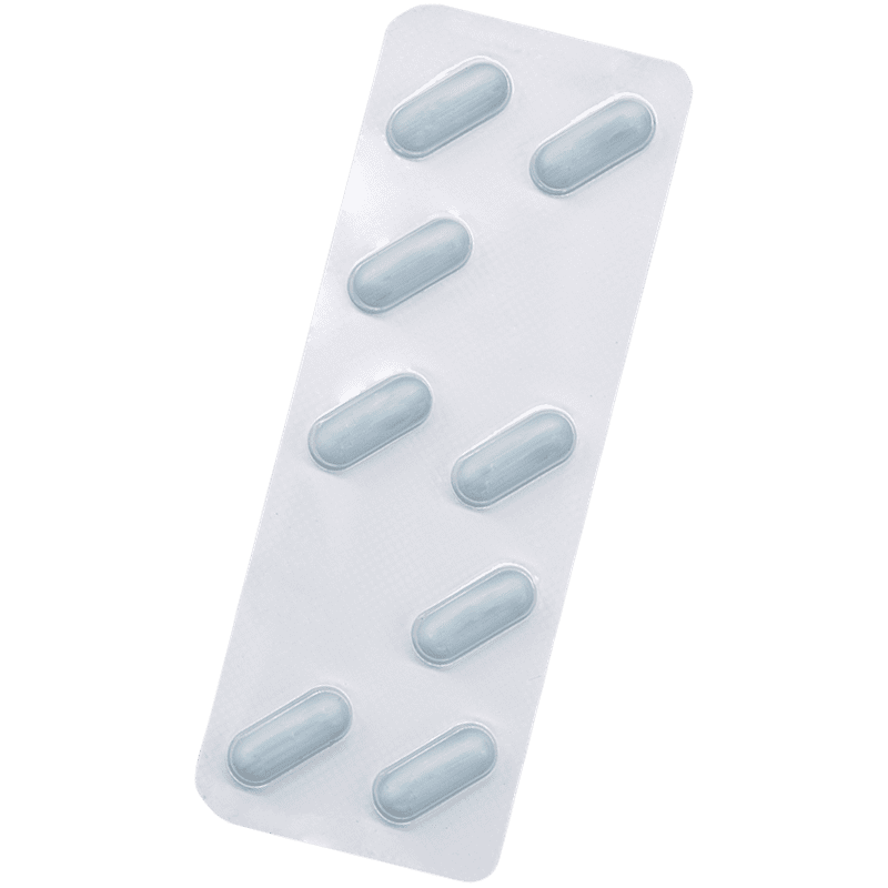 8 Doxycycline Tablets in a Blister Pack.
